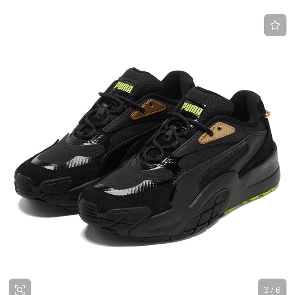 PUMA Hedra 'Dark Dreams - Black' Sneakers